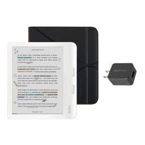 Kobo Libra Colour White eReader with SleepCover Bundle - 1 of 4