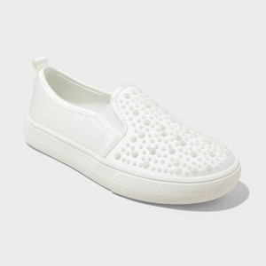 Kids' Charlotte Slip-On Sneakers - Cat & Jack™ - 1 of 4