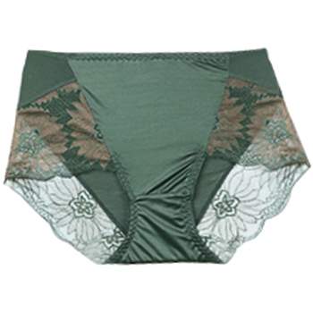  quanmengsh511 Women's Frill Trim Satin Underwear