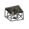 Z-Lite Euclid 4 - Light Flush Mount in  Matte Black - 2 of 4