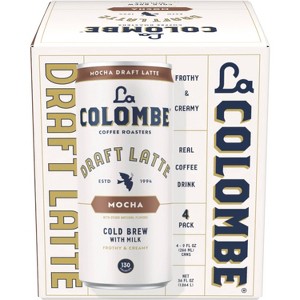 La Colombe Mocha Draft Latte - 4pk/9 fl oz Cans - 1 of 4