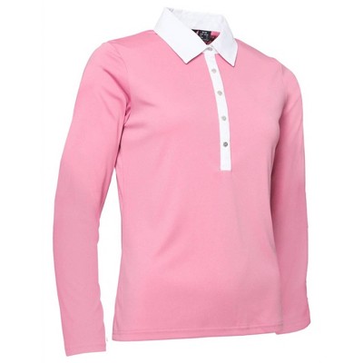 Women's Wo Crail Long Sleeve Polo - Abacus Sportswear US