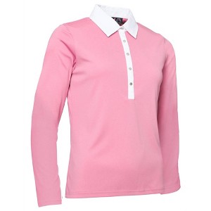 Women's Wo Crail Long Sleeve Polo - Abacus Sportswear US - 1 of 3