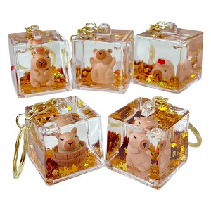 BCmini Capybara - Floaty Cube 1pc Key Charm - 1 of 2