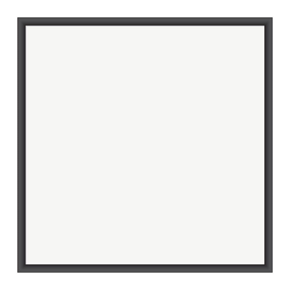 Photos - Dry Erase Board / Flipchart U Brands 36" Magnetic Dry Erase Board Black MDF Frame