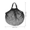 Unique Bargains Cotton Mesh Reusable Washable Grocery Bags 1 Pcs 15x13.8" - 2 of 4