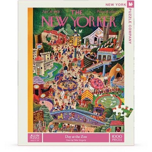 New York Puzzle Company Day at the Zoo 1000 Piece Puzzle - 1 of 4