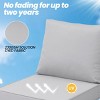 Crestlive Products Outdoor Deep Seat & Back Cushion Set 24 x 25 inch Patio Furniture Cushions with Removable Cover for Chair Sofa Couch - 4 of 4