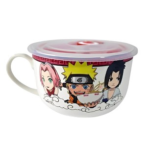 Just Funky Naruto Shippuden 12oz Soup Mug with Plastic Lid - 1 of 4