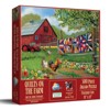 Sunsout Quilts on the Farm 500 pc   Jigsaw Puzzle 77140 - 2 of 4