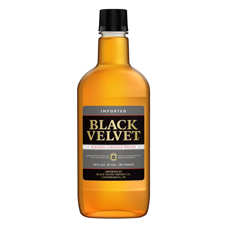 Black Velvet Canadian Whisky Traveler - 750ml Plastic Bottle, 1 of 2
