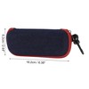 Unique Bargains Zipper Eyeglasses Case 6.38"x2.44"x1.57" 1 Pc - 4 of 4