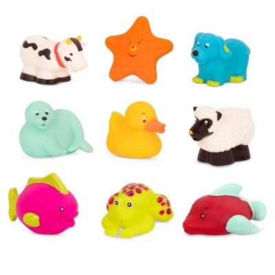 munchkin animal bath toys