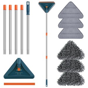 85-inch long handle wall cleaning mop Wall cleaning Window, baseboard, paint, ceiling cleaning mop - 1 of 4