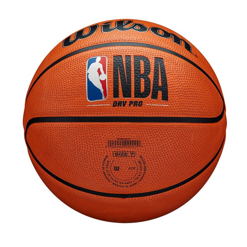 Wilson NBA DRV Pro 29.5&#34; Basketball - Brown, 6 of 12