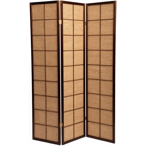 Legacy Decor 3 Panels Room Divider Privacy Screen Rattan Cane ...