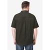 Boulder Creek by KingSize Men's Big & Tall Short Sleeve Denim And Twill Shirt - 3 of 4