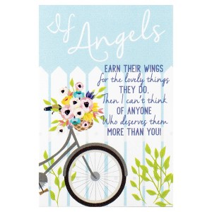If Angels Earn Their Wings Mini Cardstock Bookmarks Pack of 24 - 1 of 2