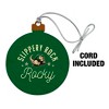 Slippery Rock The Rock Wood Christmas Tree Holiday Ornament - 2 of 4