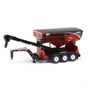 1/64 J&M 390 Red Gooseneck Seed Tender with Triples Cust-1716 - 1 of 4