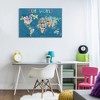 Stupell Industries Our World Map Canvas Art, 36" x 24" - 3 of 4