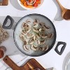 Lorren Home Trends Casserole Pot with Glass Lid, Gray Speckled, PFOA-Free, Dishwasher Safe, 4 Qt, Multi-Surface Compatible - 4 of 4
