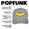 Batman Batgirl Logo Foam Trucker Cap Grey - 2 of 4