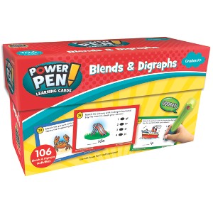 Teacher Created Resources Power Pen Learning Cards: Blends & Digraphs - 1 of 1