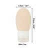Unique Bargains Refillable Portable Silicone Pump Bottle for Travel 1 Pc - 4 of 4