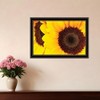 HomeRoots Sunflower Portrait Black Framed Print Wall Art - 2 of 4