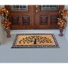 A1HC Natural Coir & Rubber Door Mat, 30"x48", Anti-Shed, Fade-Resistant Outdoor Entrance Doormat - 3 of 4