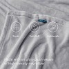 Bedsure Flannel Blanket – Solid Color Plush Throw, Ultra Soft and Fuzzy, 300GSM Lightweight Cozy Blanket for Bed or Sofa - 4 of 4