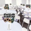 Big Dot of Happiness Mardi Gras - Masquerade Party Centerpiece Sticks - Showstopper Table Toppers - 35 Pieces - 2 of 4