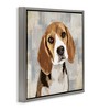 Stupell Industries Pet Beagle Patiently Waiting, 18" x 18" - 3 of 4