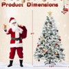 6/7FT Christmas Tree，Easy Setup & Foldable Metal Stand for Home/Office - 2 of 4