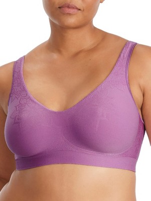 Bali Women's Comfort Revolution Smart Sizes Wire-free Bra - 3484 M Lavender  Aztec : Target