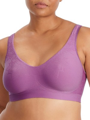 Bali Women's Comfort Revolution Smart Sizes Wire-free Bra - 3484 Xl  Lavender Aztec : Target