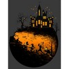Boy's Mickey & Friends Walking Towards Haunted Mansion T-Shirt - 2 of 4