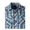 Gioberti Men's Western Cowboy Short Sleeve Shirt with Snap Buttons - 3 of 4