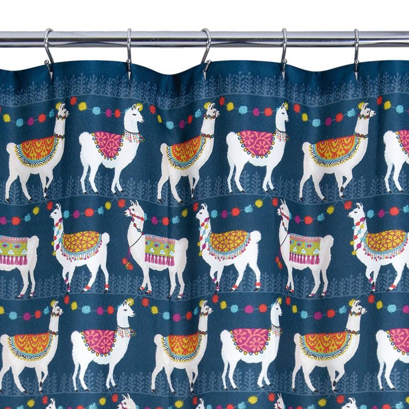 Llamas Shower Curtain - Allure Home Creation, 6 of 7