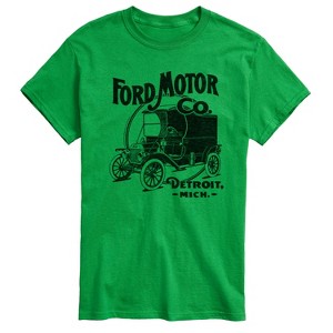 Men's - Ford - 1911 Model T Delivery Car Ford Motor Co Logo Short Sleeve Graphic T-Shirt - 1 of 4