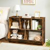 MaseiKar Kids Bookshelf, Bookcase Footboard, Toy Storage Cubby, 35.4" L Children's Toy Shelf, Toy Storage Cabinet, Fit for Children's Room, Playroom - 2 of 4