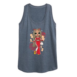 Women's - LOL Surprise! - Money & Swag Graphic Racerback Tank - 1 of 4