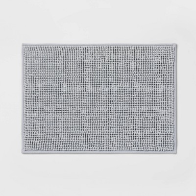 17"x24" Solid Bath Rug Gray - Made By Design™