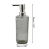 Unique Bargains Classic Vertical Lines Soap Pump Dispenser for Bathroom 350ml 1 Pc - 4 of 4