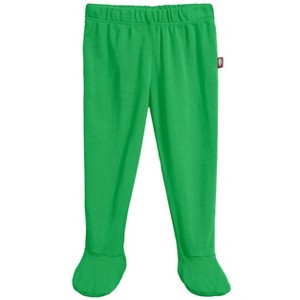 City Threads USA-Made Organic Cotton Soft Footed Baby Pants - 1 of 4