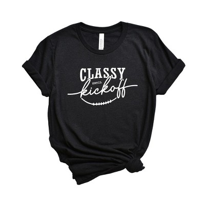 Simply Sage Market Women's Classy Until Kickoff Short Sleeve Tee