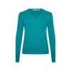 Style Republic 100% Pure Cashmere V-Neck Women's Sweater - Turquoise - 2 of 2