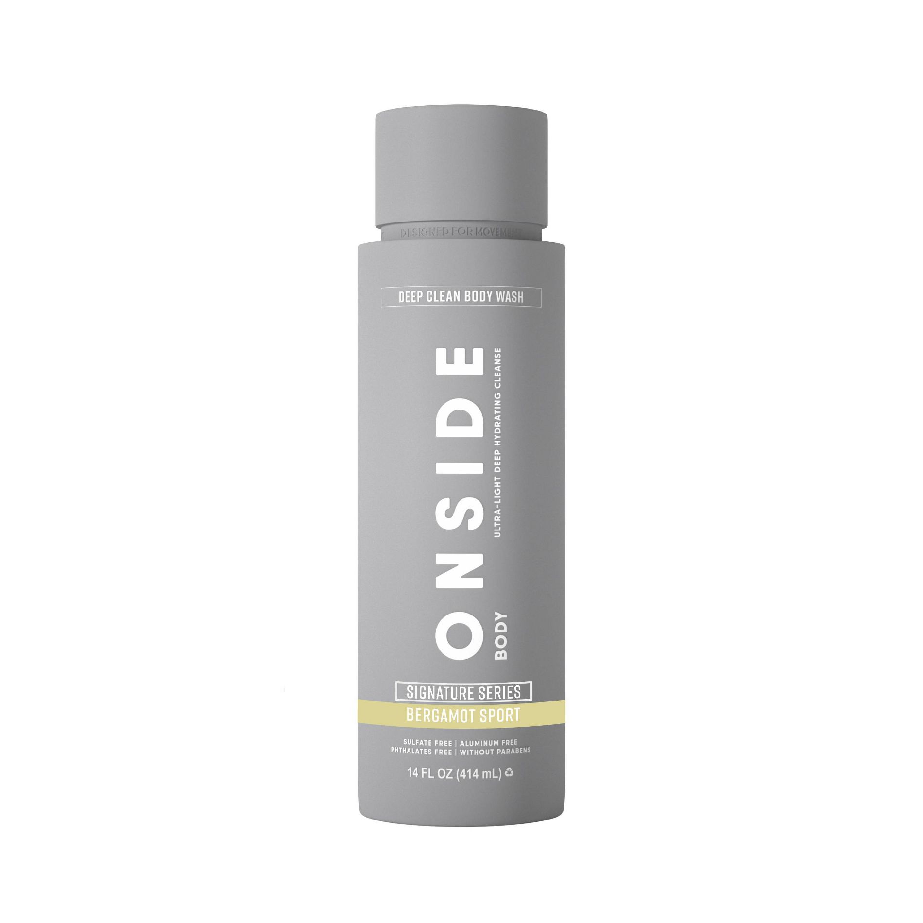 Onside Men's Deep Clean Body Wash - Jayson Tatum Bergamot Sport Signature Scent - 14 fl oz