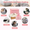 Covfresh Odor Disposal Pet Waste Bags with Easy Tie Handles, Durable & Unscented（Color:Pink) - 4 of 4